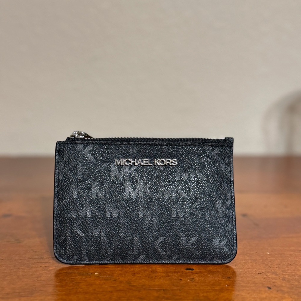 Michael Kors Black Key & Card Holder